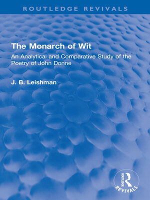 cover image of The Monarch of Wit